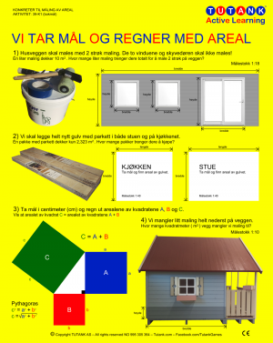 Nr 39-K1 - Konkreter til måling av areal